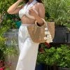 Valeria'S Boutique Summer / Beach Luxury Resort Straw Bag