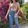 Valeria'S Boutique Diana High Rise Girlfriend Jeans New Arrivals