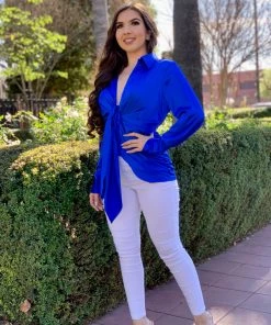 Valeria'S Boutique Lara Satin Top