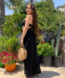 Valeria'S Boutique Summer / Beach Laura Tube Top (Black)