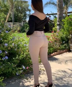 Valeria'S Boutique New Arrivals The Office Pants (Nude)