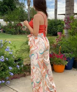 Valeria'S Boutique Sally Wide Leg Pants COLORES Collection