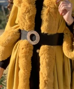 Valeria'S Boutique Elastic Belt With Circle Rhinestones New Arrivals