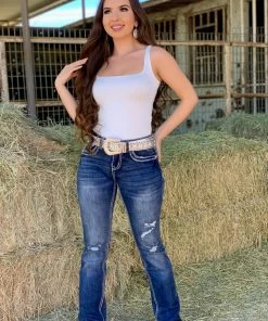 Valeria'S Boutique Essential Bodysuit (White)