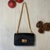 Valeria'S Boutique Stacey Handbag (Black)