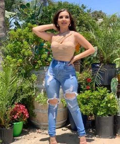 Valeria'S Boutique Tania High Rise Skinny Jeans New Arrivals