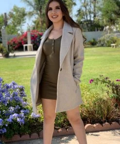 Valeria'S Boutique New Arrivals Dora Must-Have Coat (Oatmeal)