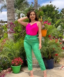 Valeria'S Boutique Sophia Pants (Green)