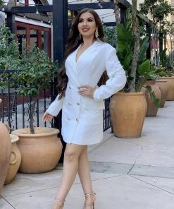 Valeria'S Boutique Olivia Blazer Dress