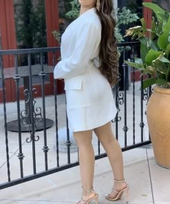 Valeria'S Boutique Olivia Blazer Dress