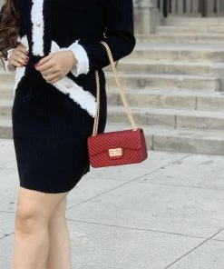 Valeria'S Boutique Stacey Handbag (Red)