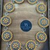 Valeria'S Boutique THE Concho Chain Belt (Yellow) COLORES Collection