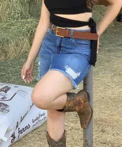 Valeria'S Boutique Joana Denim Skirt New Arrivals