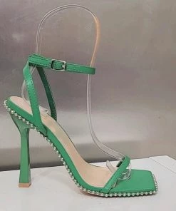 Valeria'S Boutique Subtle Sweet Heels (Green) New Arrivals