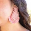 Valeria'S Boutique Color & Cultura Earrings (Blush)