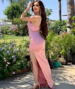 Valeria'S Boutique Vanessa Gown (Rose)
