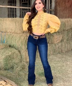 Valeria'S Boutique New Arrivals The Classic High Rise Flare Jeans (Extra Dark)