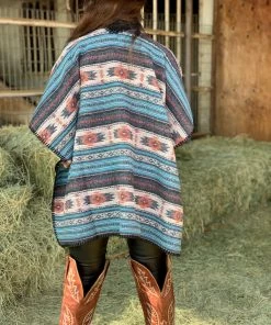 Valeria'S Boutique Aztec Poncho New Arrivals